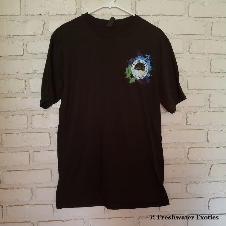Return to the Amazon - Brazil 2019 - Black Tee, view of logo on the front